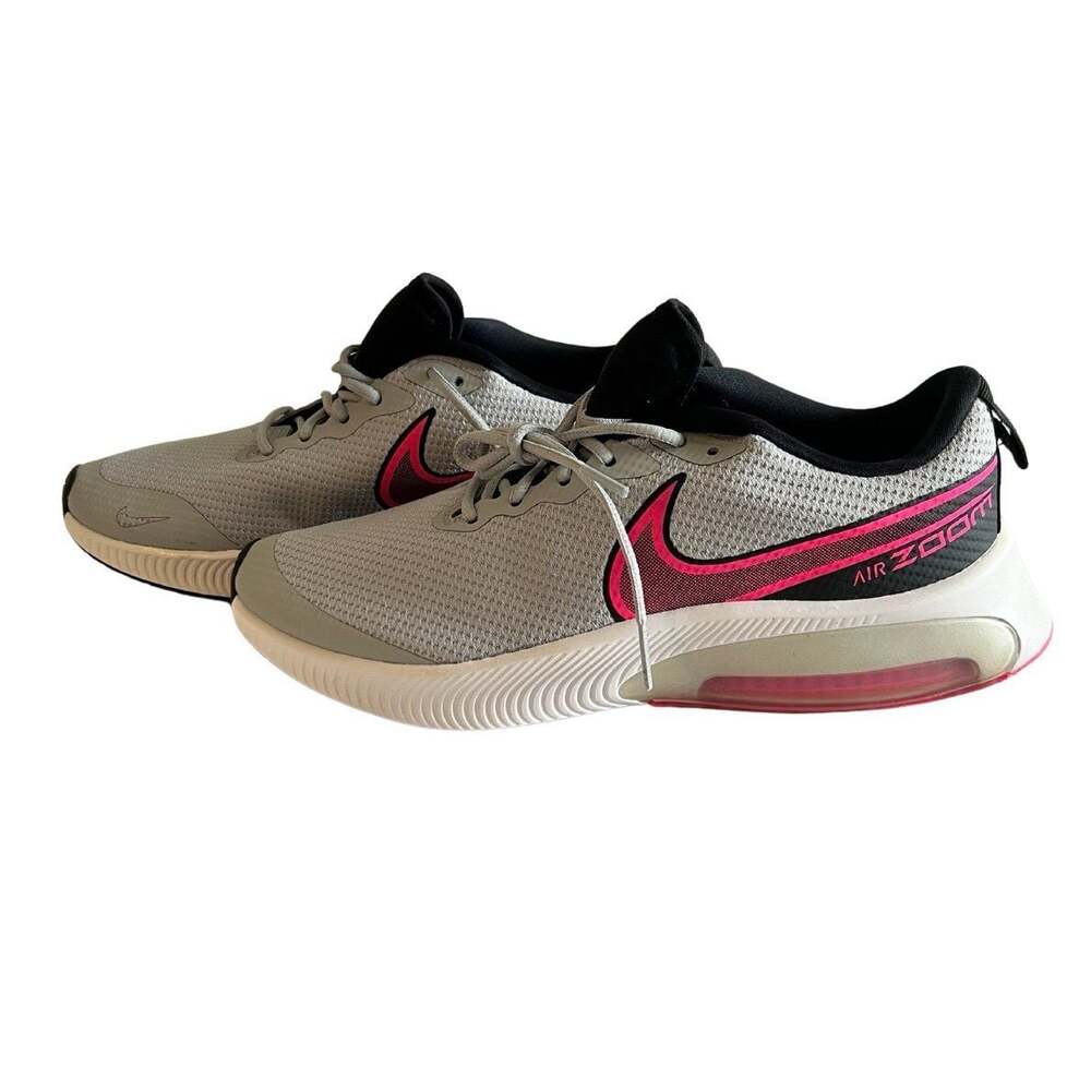 Nike Air Zoom Arcadia Big Kid Youth Running Shoes - Smoke Grey and Hyper Pink 6Y